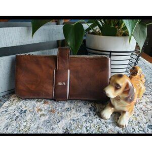 VINTAGE ROLFS NYC DEPARTMENT STORE FAUX LEATHER WALLET. Clutch . Wallet . Purse